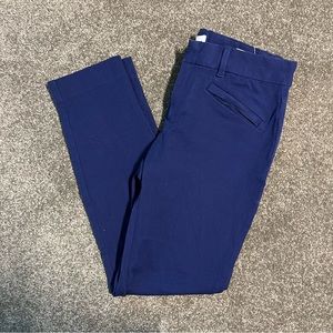 Gap Navy Blue Skinny Ankle Pants